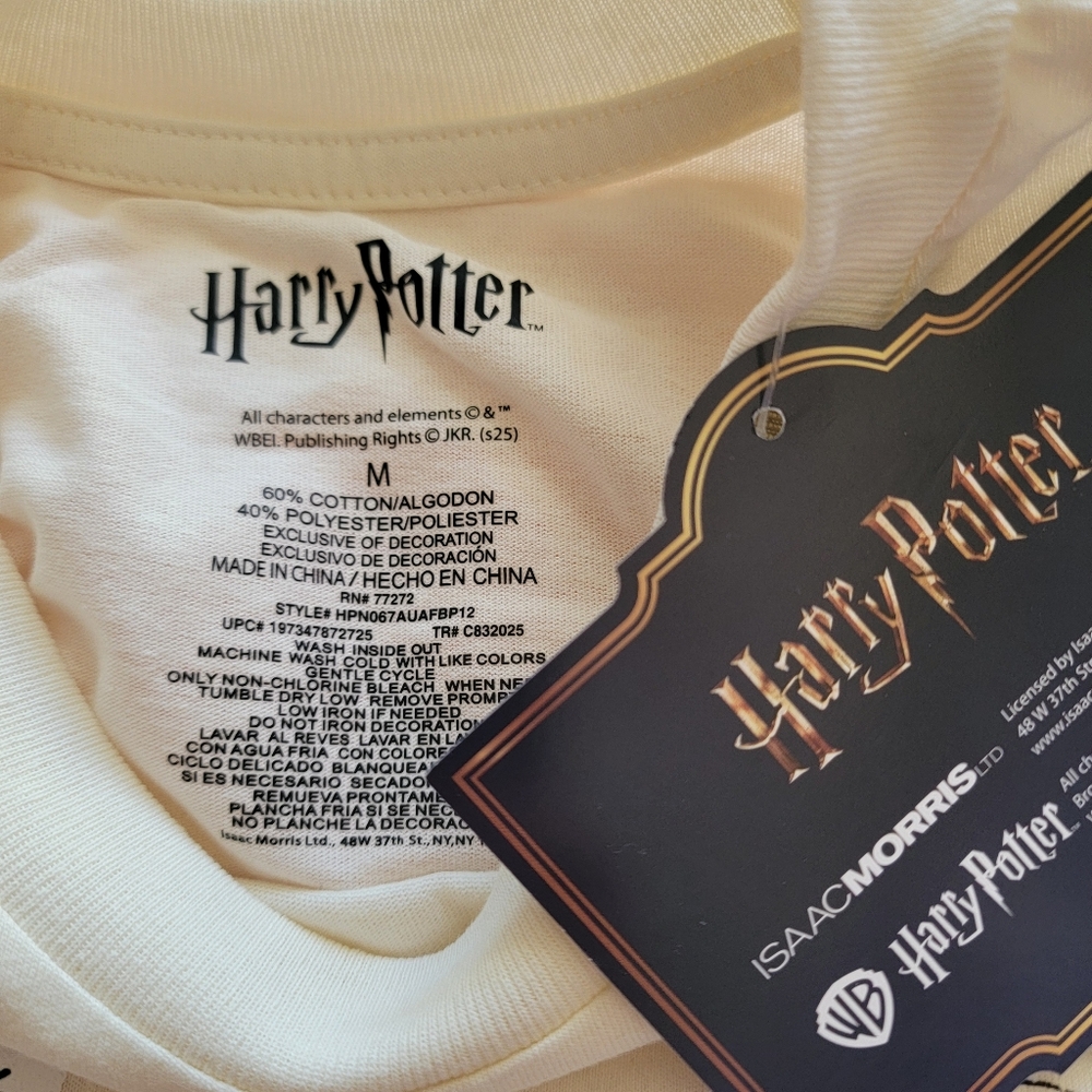 Warner Bros. Cream Harry Potter Tee - Picture 3 of 3